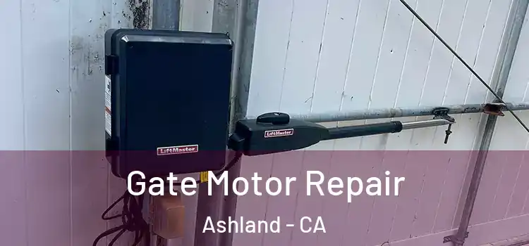Gate Motor Repair Ashland - CA